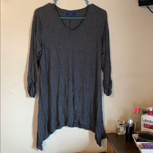 Grey long top